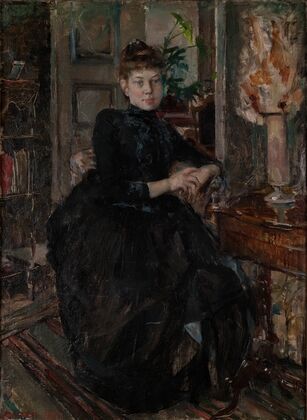 Portrait of Mary Slöör, the artist’s fiancée (1887)
