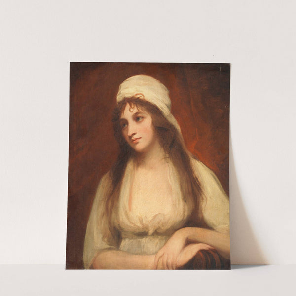 Portrait of Mary Tighe (1747-1791), Poet by George Romney