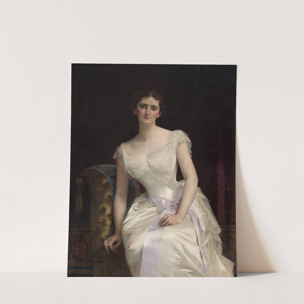 Portrait of Mary Victoria Leiter, the later Lady Curzon of Kedleston, Vicereine of India (1887) by Alexandre Cabanel