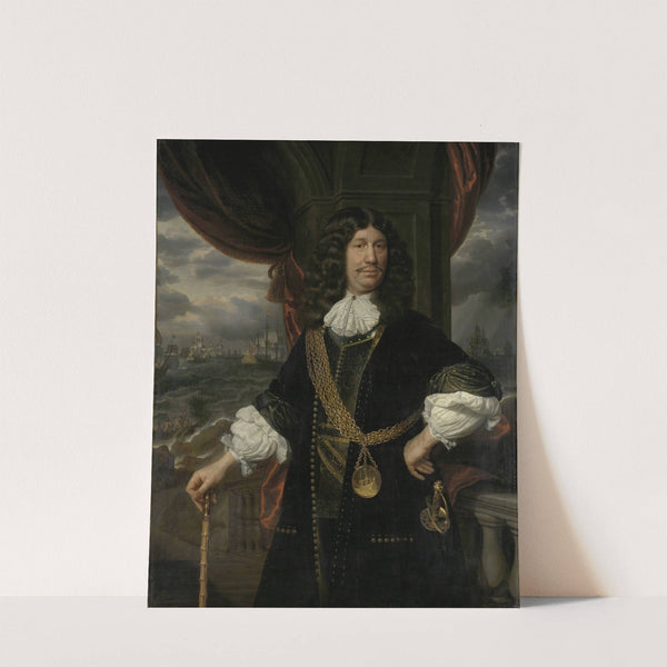 Portrait of Mattheus van den Broucke (1620-1685). Councillor of the Indies by Samuel van Hoogstraten