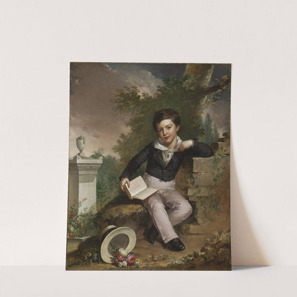 Portrait of Matthew Huizinga Messchert by Manuel Joachim de Franca