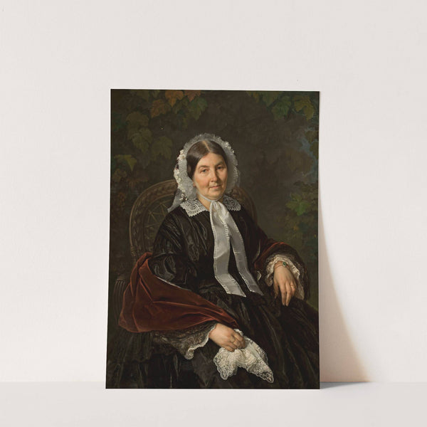 Portrait of Matylda Werner by Józef Simmler