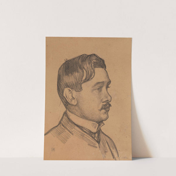 Portrait of Maurice Maeterlinck by Theo van Rysselberghe