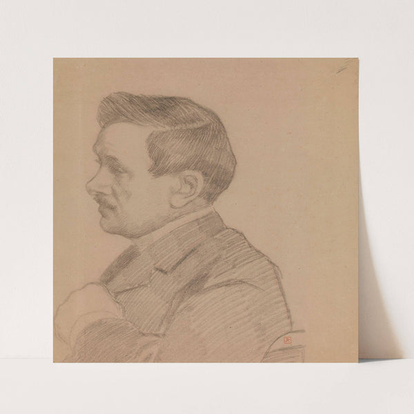 Portrait of Maurice Maeterlinck (1903) by Theo van Rysselberghe