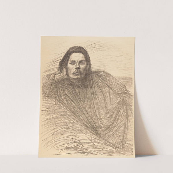 Portrait of Maxim Gorki (1905) by Théophile Alexandre Steinlen