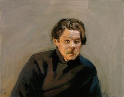 Portrait of Maxim Gorky