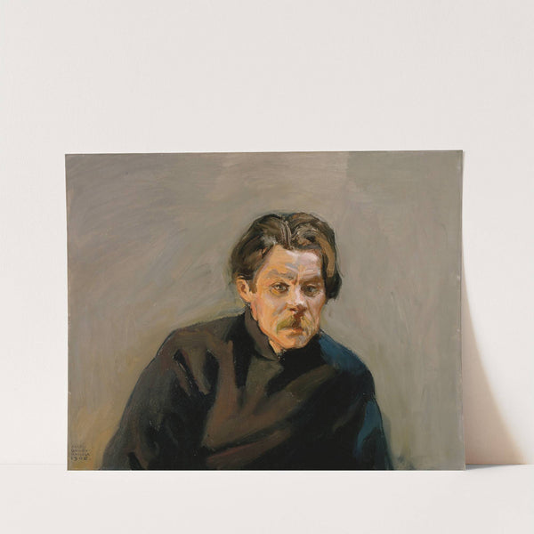 Portrait of Maxim Gorky (1906) by Akseli Gallen-Kallela
