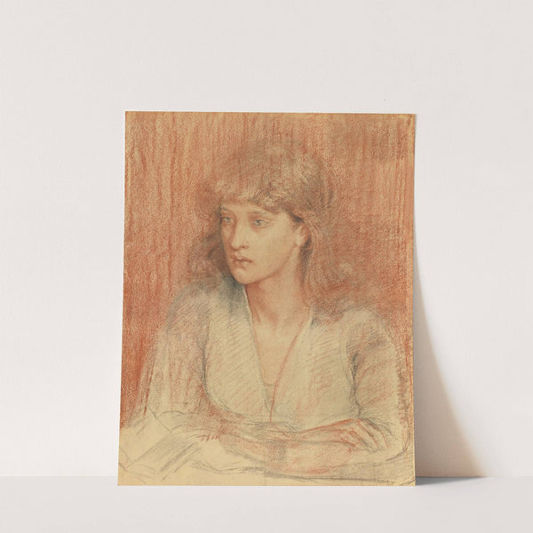 Portrait Of May Morris by Dante Gabriel Rossetti