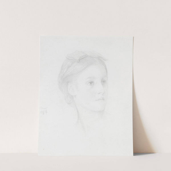 Portrait of May Sartoris by Frederic Leighton