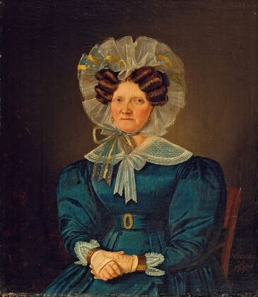 Portrait of Mette Sophie Fuglsang. The artist’s aunt