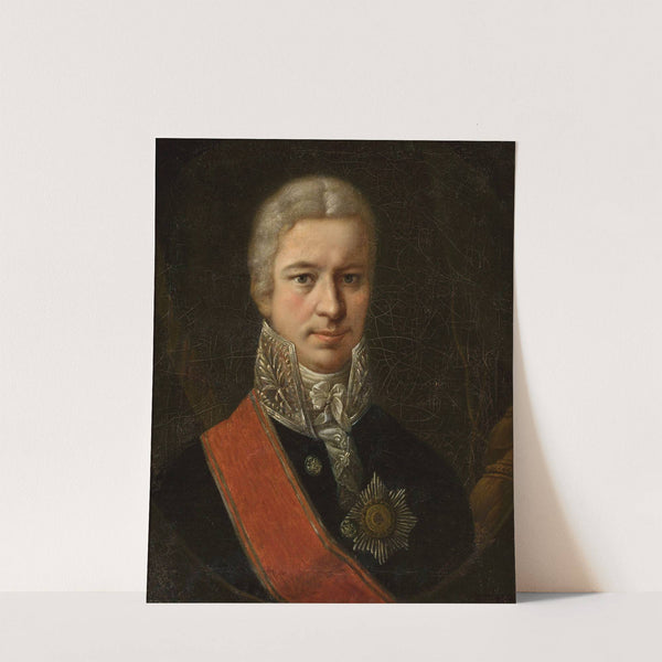 Portrait of Miączyński, voivode by Józef Brodowski