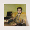 Portrait of Michalina Krzyżanowska,the artist’s wife by Konrad Krzyżanowski