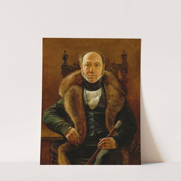 Portrait of Mikołaj Malinowski (1799–1865) by Jan Chrucki