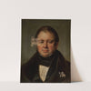 Portrait of Mikołaj Tyrchowski, rector at St. Anne’s Secondary School in Kraków (1845) by Jan Nepomucen Glowacki