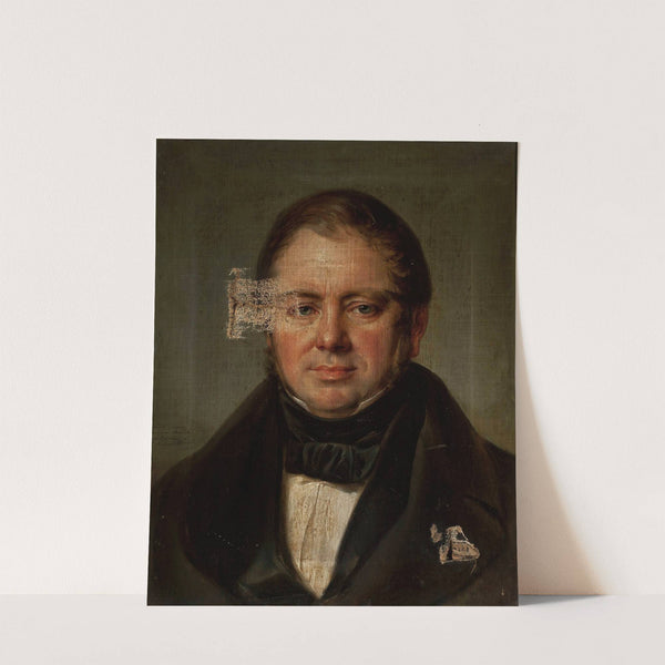 Portrait of Mikołaj Tyrchowski, rector at St. Anne’s Secondary School in Kraków (1845) by Jan Nepomucen Glowacki