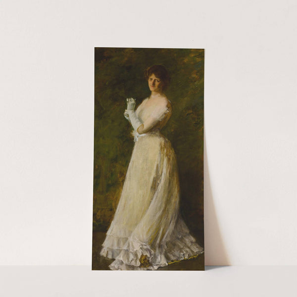 Portrait of Miss B. by William Merritt Chase