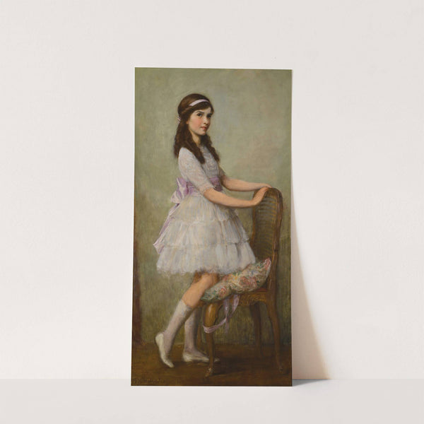 Portrait Of Miss Barbara De Selincourt by Herbert James Draper