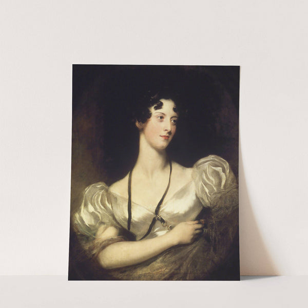 Portrait of Miss Caroline Fry by Sir Thomas Lawrence
