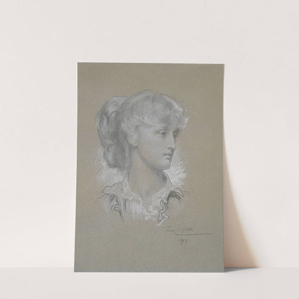 Portrait Of Miss Dorothy Dene (1895) by Frederic Leighton