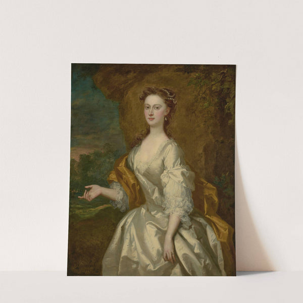 Portrait of Miss Dorothy Long (1703-1758) by John Vanderbank