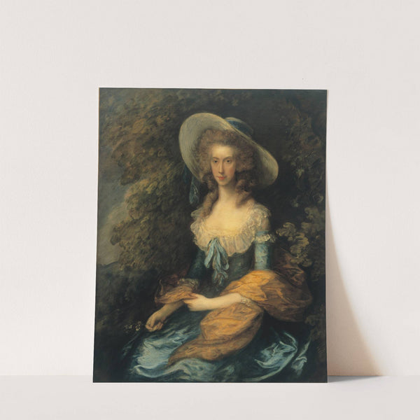 Portrait of Miss Evans by Thomas Gainsborough