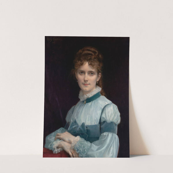 Portrait of Miss Fanny Clapp (1881) by Alexandre Cabanel