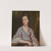 Portrait of Miss Joan Knatchbull by George Romney