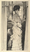 Portrait of Miss L…,or A Door Must Be Either Open or Closed (1876)