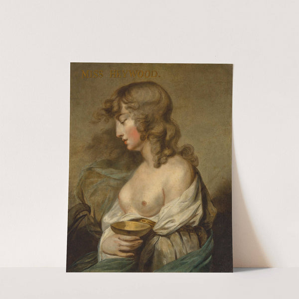 Portrait of Miss Mortimer as Hebe by Circle Of Matthew William Peters