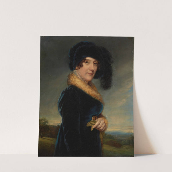 Portrait of Miss Smythson, Actress of Drury Lane by Samuel Drummond