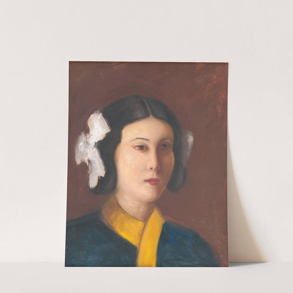 Portrait of Miss Vicková by Štefan Straka