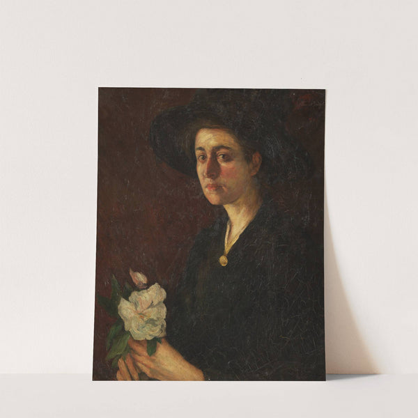 Portrait of Mlle Genet (1887) by Ernst Josephson