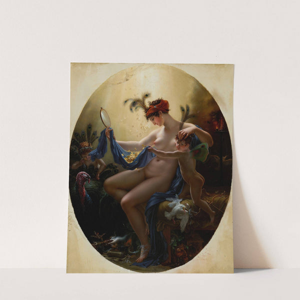 Portrait of Mlle. Lange As Danae (1799) by Anne Louis Girodet-Trioson