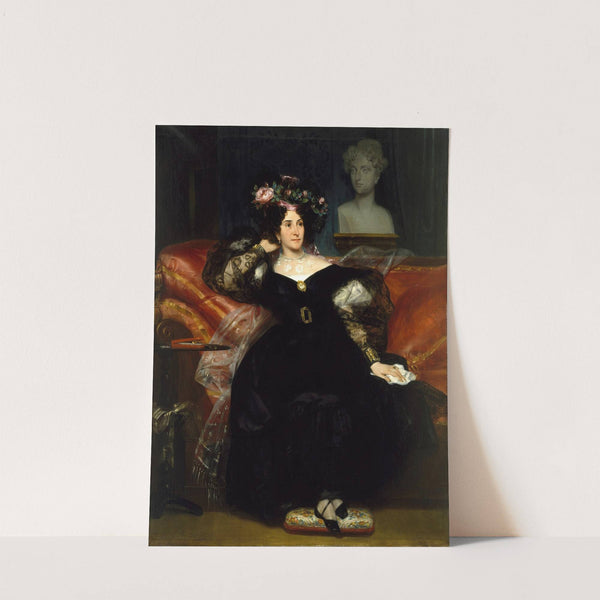 Portrait of Mme. Jules-Antoine Droz (1833) by Eugène Devéria