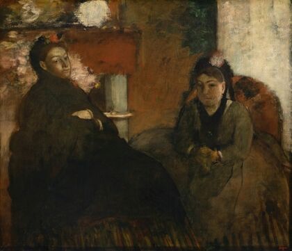 Portrait of Mme. Lisle and Mme Loubens (1866-70)