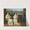Portrait of mother Agnes and sister Angélique from the abbey of Port Royal des Champs by Philippe de Champaigne