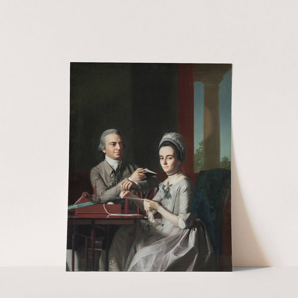 Portrait Of Mr. And Mrs. Thomas Mifflin (Sarah Morris) by John Singleton Copley