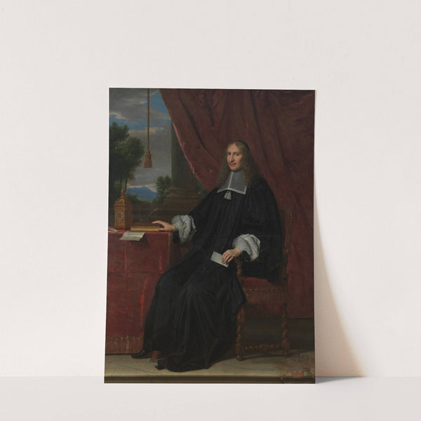 Portrait of Mr. Le Camus in official dress (1668) by Philippe de Champaigne