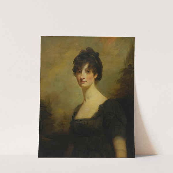 Portrait Of Mrs. Blair by Sir Henry Raeburn