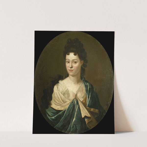 Portrait of Mrs. Brust-Batailhy by Pieter Van Der Werff