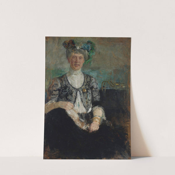 Portrait of Mrs. Buyko (circa 1907) by Olga Boznanska