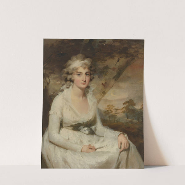 Portrait Of Mrs. Campbell by Sir Henry Raeburn