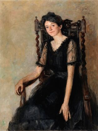 Portrait of Mrs Caughey — size preview