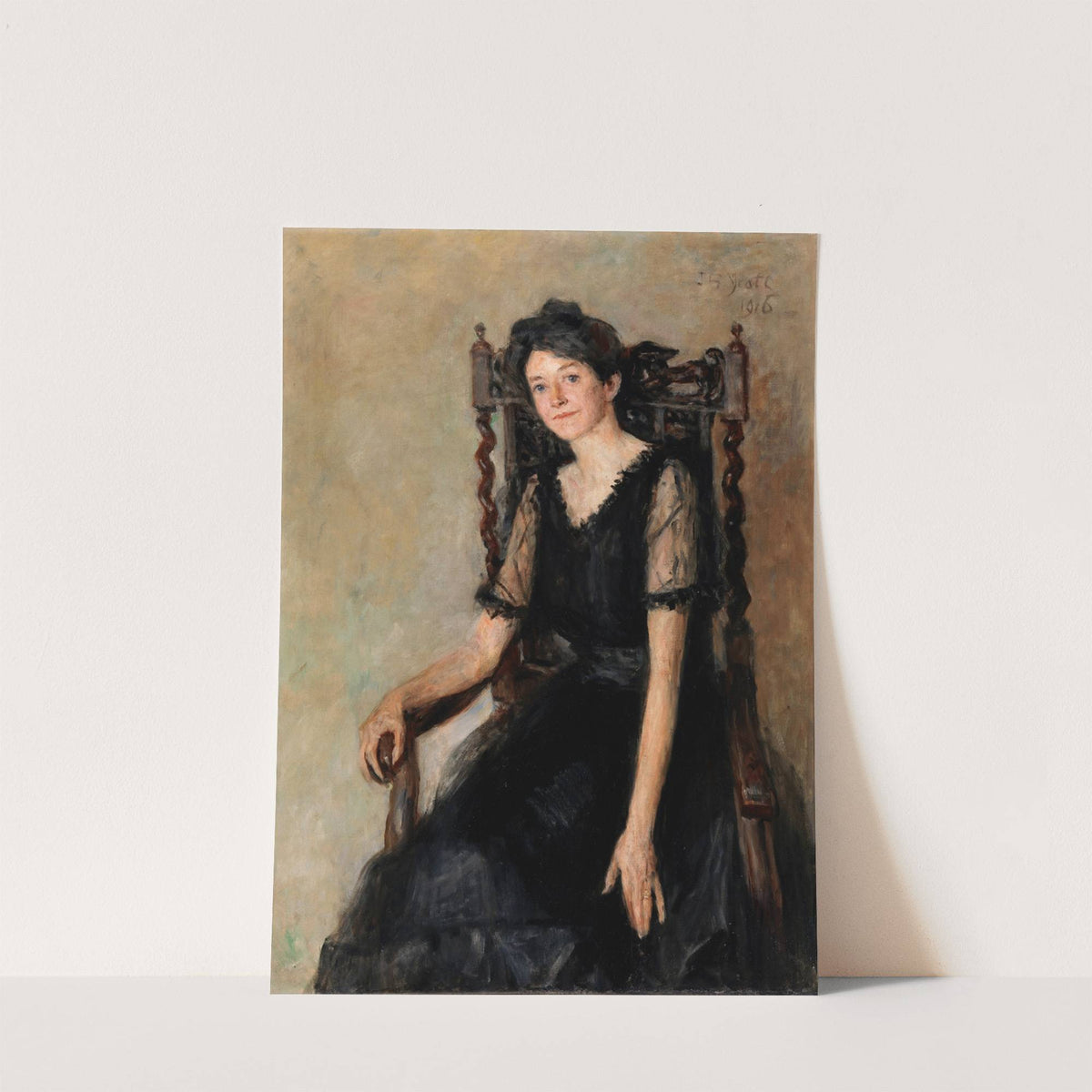 Portrait of Mrs Caughey by John Butler Yeats