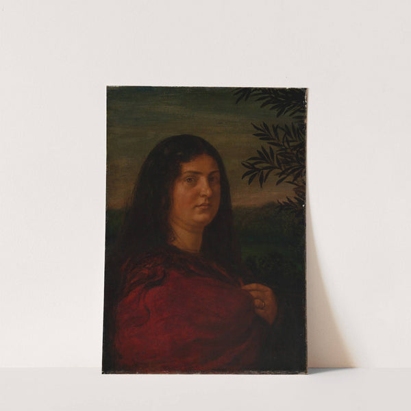 Portrait of Mrs. Cella Thoma (1883) by Hans Thoma