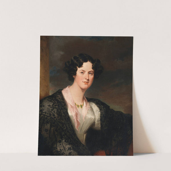 Portrait of Mrs Clementson by Martin Archer Shee