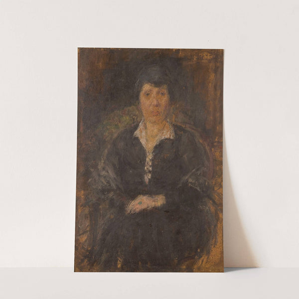 Portrait of Mrs. Drzewiecka (1925) by Olga Boznanska