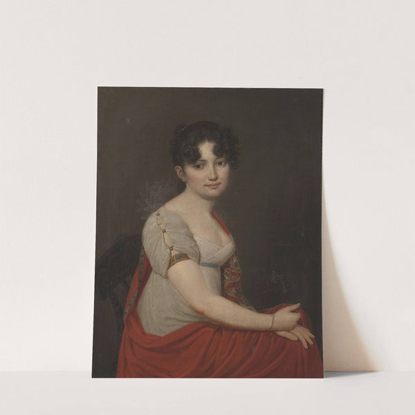 Portrait of Mrs. Dziekońska, general’s wife by Jan Pfeifer