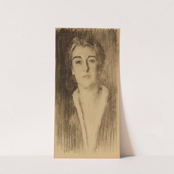 Portrait Of Mrs. Esperanza Conill De Zanetti by John Singer Sargent