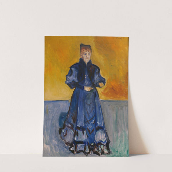 Portrait of Mrs. Förster-Nietzsche (1905) by Edvard Munch